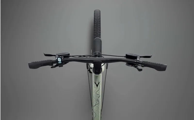 Whyte Rheo 3 Electric Hybrid Bike in Gloss Sage Green-11