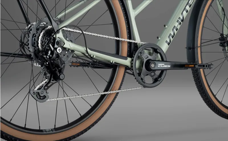 Whyte Rheo 3 ST Electric Hybrid Bike in Gloss Sage Green-9