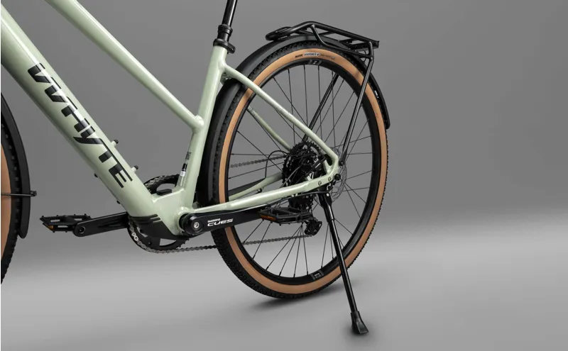 Whyte Rheo 3 ST Electric Hybrid Bike in Gloss Sage Green-11