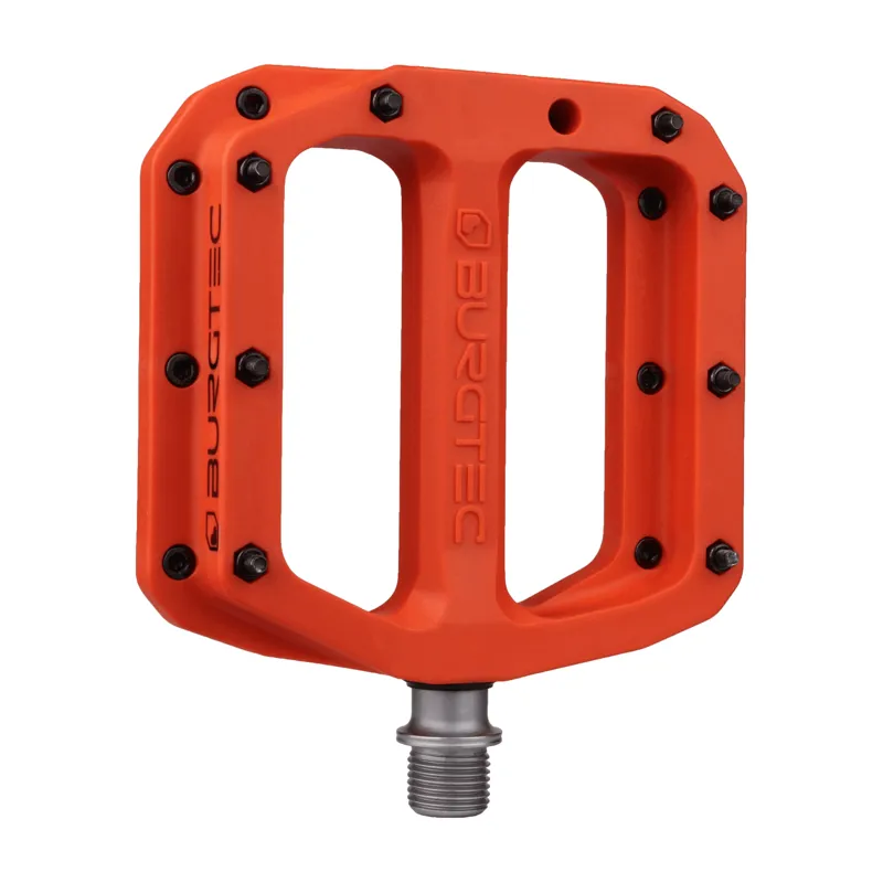 Burgtec MK4 Composite Pedals - Iron Bro Orange
