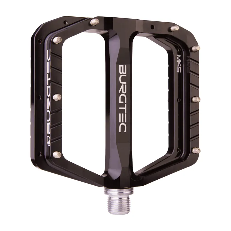 Burtec Penthouse MK5 Flat Pedals - Burgtec Black