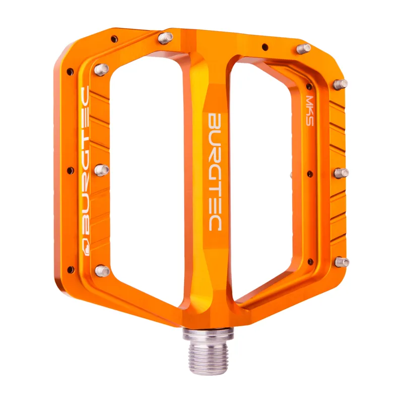 Burgtec Penthouse MK5 Pedals - Iron Bro Orange