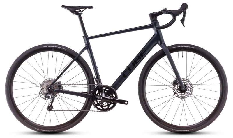 Cube Attain Race Endurance Road Bike in Night/Black