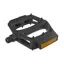 DMR V6 Plastic Pedals - Cro-Mo Axle - Black inc Reflector