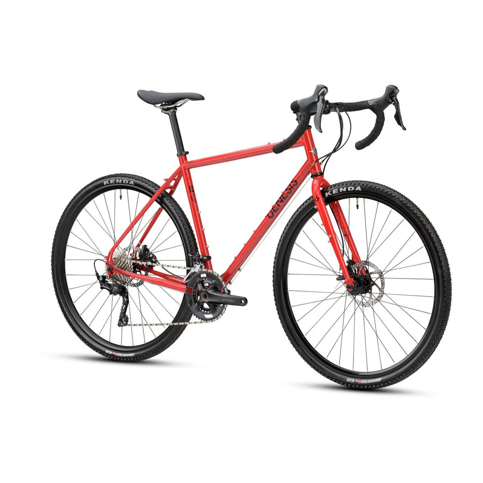 2021 Genesis Croix De Fer 20 Adventure Road Bike in Red
