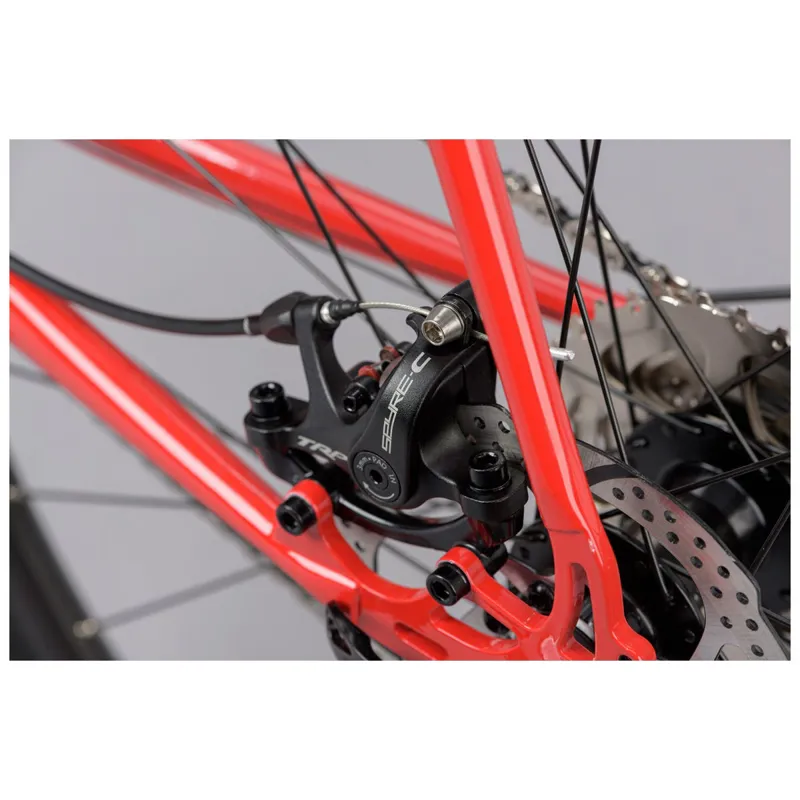 2021 Genesis Croix De Fer 20 Adventure Road Bike in Red-10