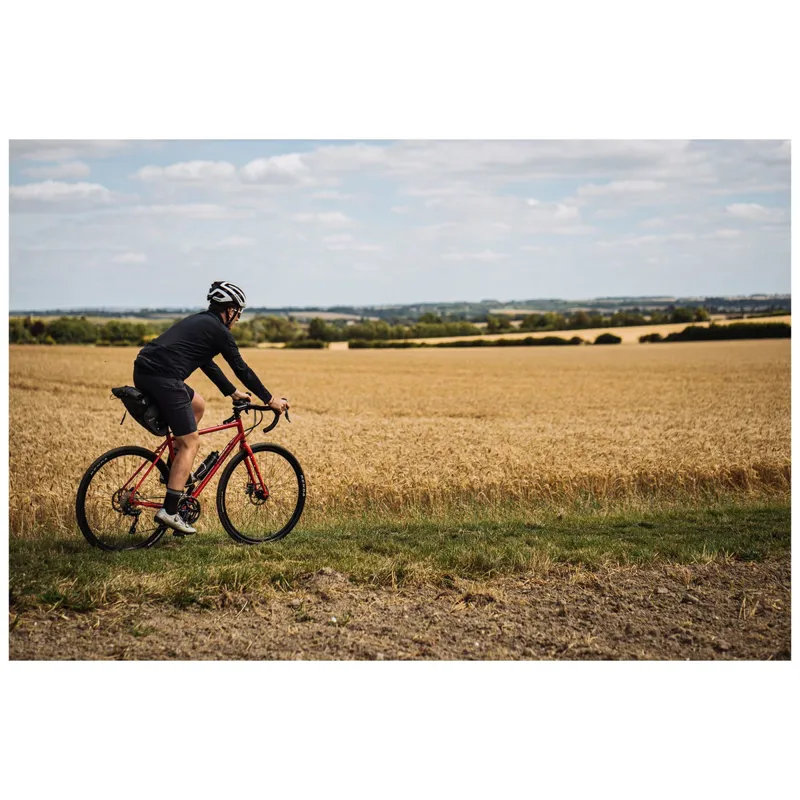 2021 Genesis Croix De Fer 20 Adventure Road Bike in Red-12