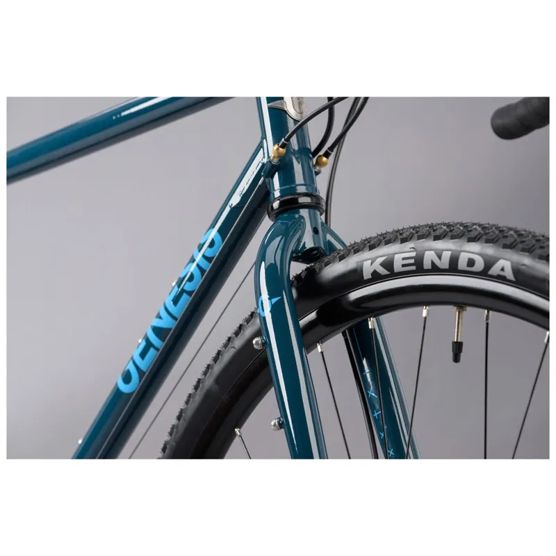 2022 Genesis Croix De Fer 20 Adventure Road Bike in Blue -2