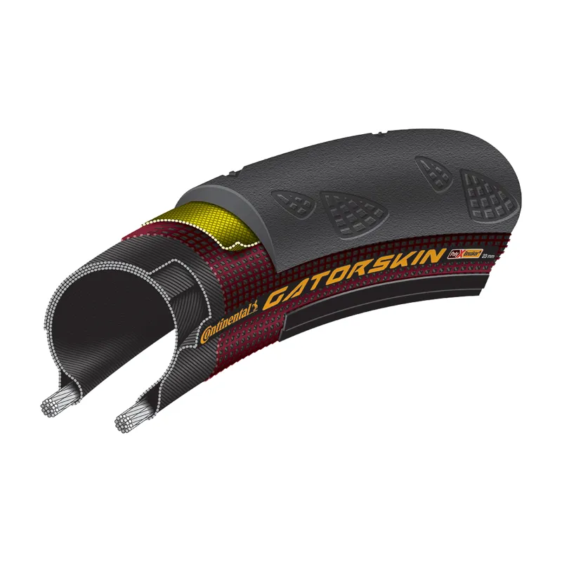 Continental Gatorskin 700 x 25c Folding Road Bike Tyre-1