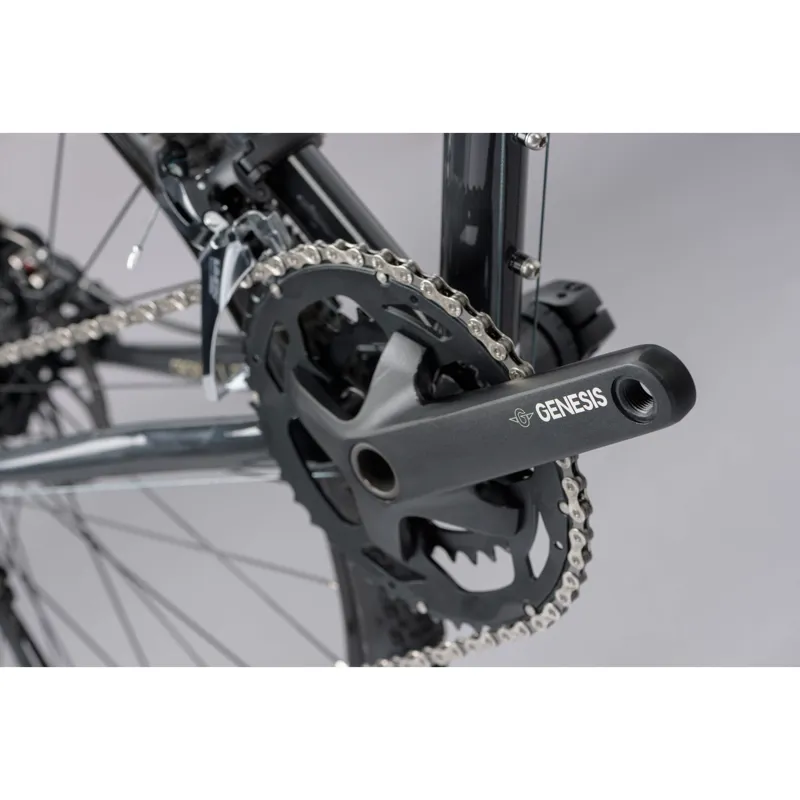 2022 Genesis Croix De Fer 10 Alt Adventure Road Bike in Black-9