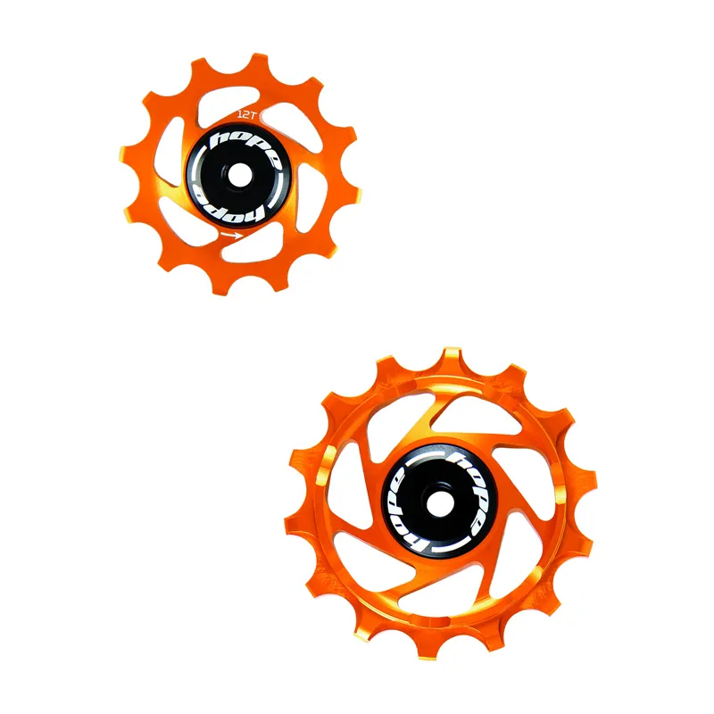 Hope 14T/12T Jockey Wheels - Pair - Orange