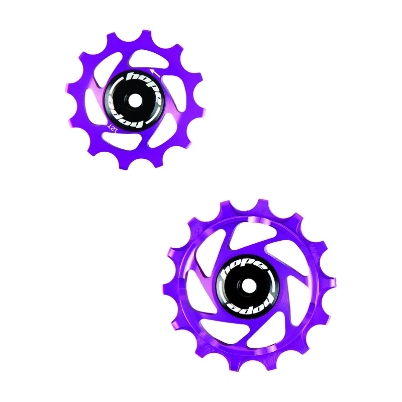 Hope 14T/12T Jockey Wheels - Pair - Purple