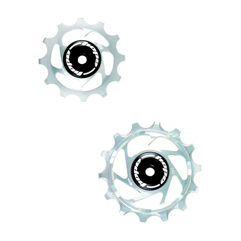 Hope 14T/12T Jockey Wheels - Pair - Silver