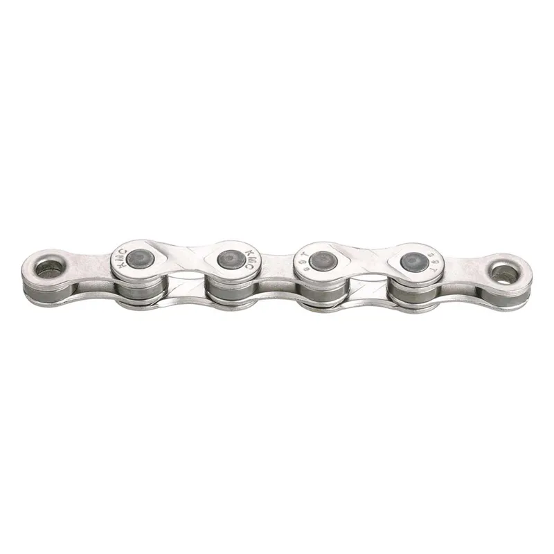 KMC E9 Silver Bike Chain 122L-1
