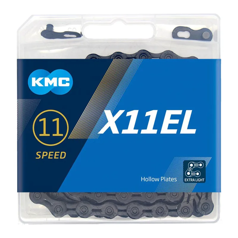 KMC X11EL BlackTech Bike Chain 118L