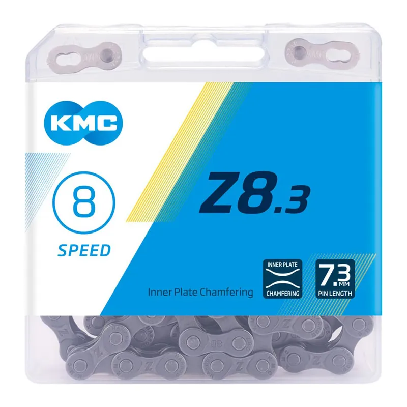 KMC Z8 Silver/Grey Bike Chain 114L