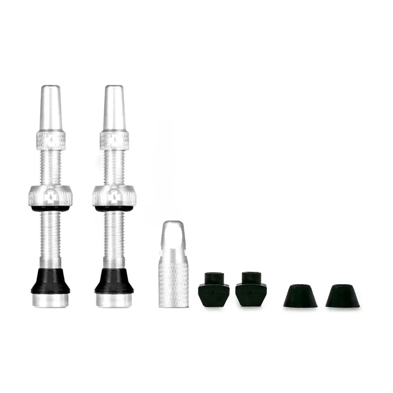 Muc-Off Tubeless Valve Kit - 44mm - Silver