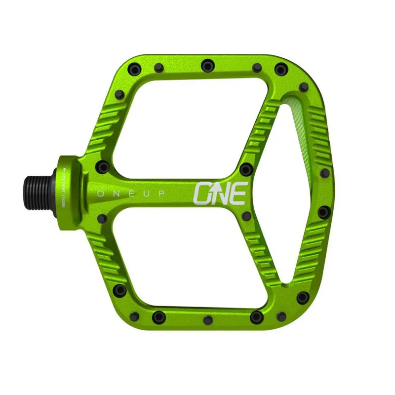 OneUp Aluminium Pedals - Green