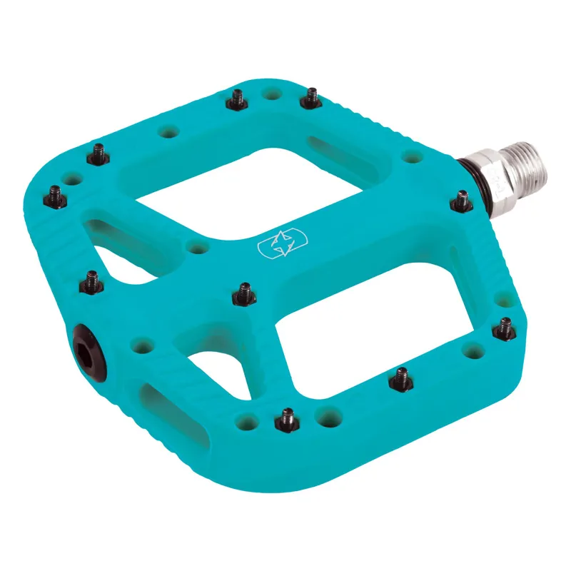 Oxford Loam 20 Nylon Pedals - Turquoise