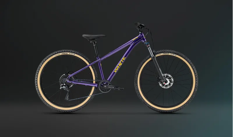 Whyte Secta 26 Hardtail Junior Mountain Bike in Purple with Yellow-5