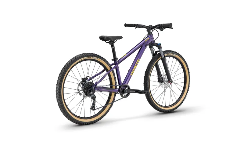Whyte Secta 26 Hardtail Junior Mountain Bike in Purple with Yellow-2