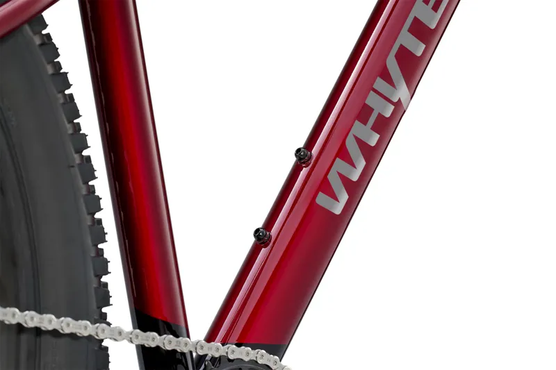 Whyte Secta RS Hardtail Mountain Bike in Ruby Red with Silver-3