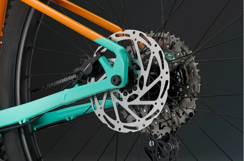 Whyte Secta S Hardtail Mountain Bike in Gloss Coral Orange-7