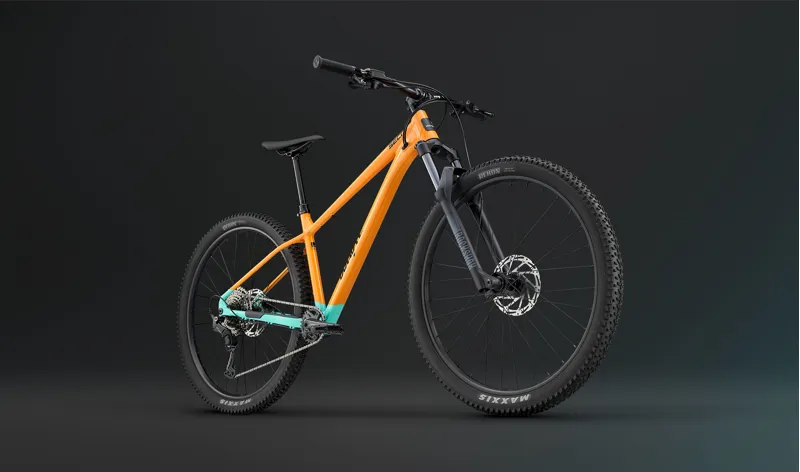 Whyte Secta S Hardtail Mountain Bike in Gloss Coral Orange-6