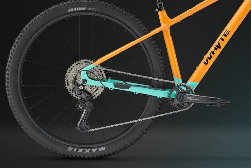 Whyte Secta S Hardtail Mountain Bike in Gloss Coral Orange-10