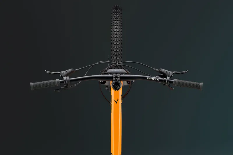 Whyte Secta S Hardtail Mountain Bike in Gloss Coral Orange-12