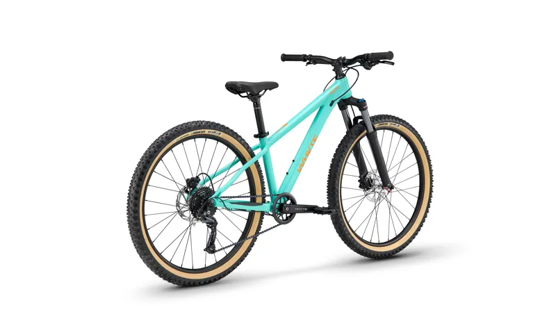 Whyte Secta 26 Hardtail Junior Mountain Bike in Aqua with Coral Orange-2