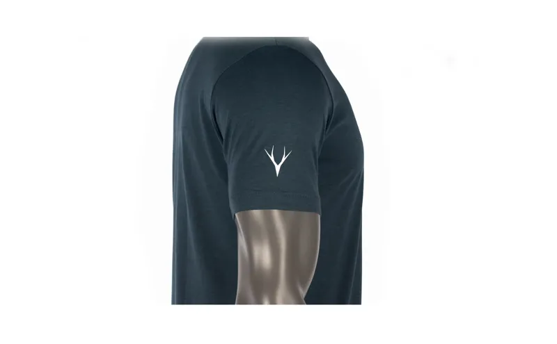 Whyte Box Logo T-Shirt - Denim-2