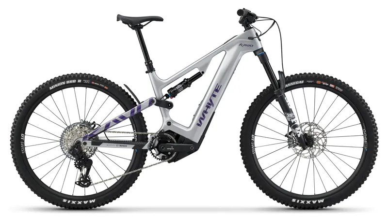 Whyte Kado RSX Electric Mountain Bike in Gloss Light Silver