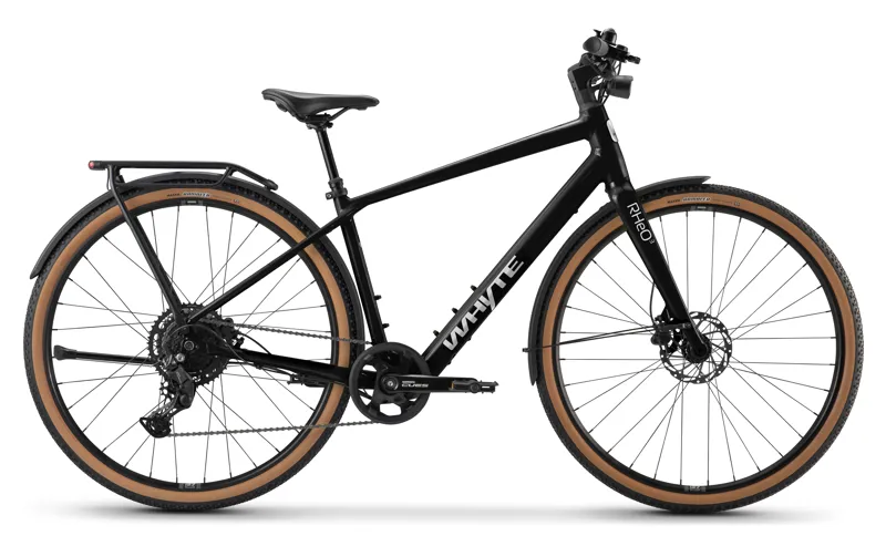 Whyte Rheo 3 Electric Hybrid Bike in Gloss Black