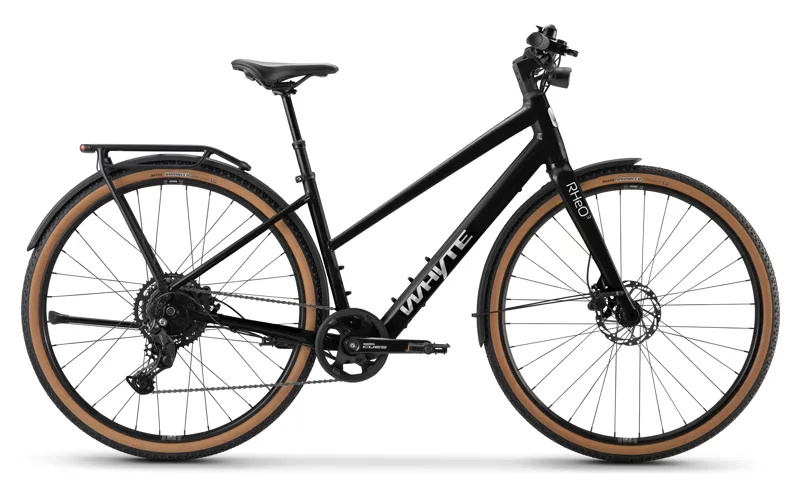 Whyte Rheo 3 ST Electric Hybrid Bike in Gloss Black