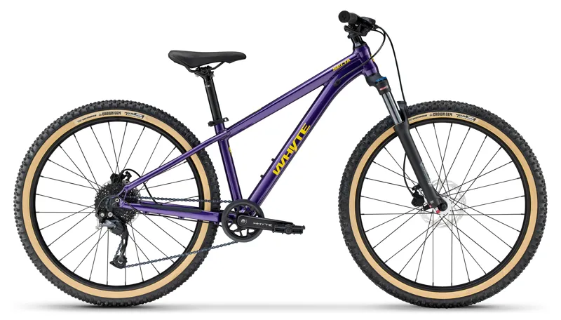 Whyte Secta 26 Hardtail Junior Mountain Bike in Purple with Yellow