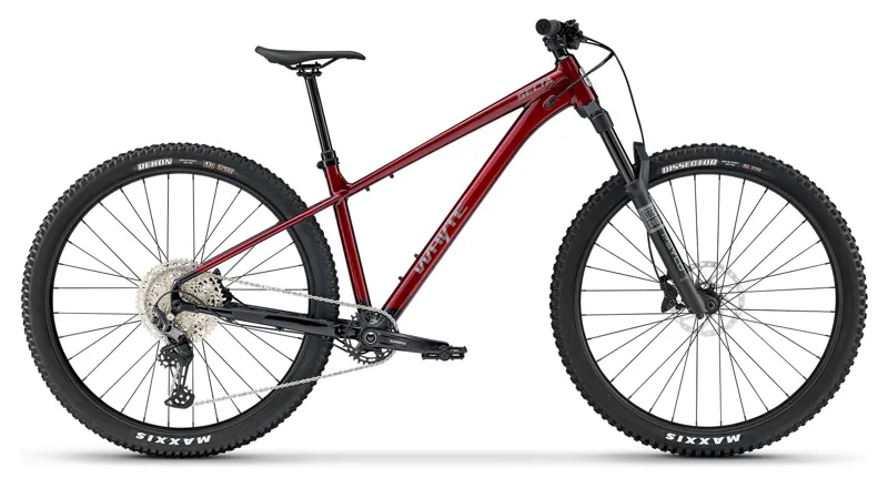 Whyte Secta RS Hardtail Mountain Bike in Ruby Red with Silver